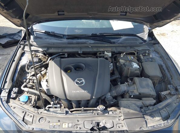 JM1BPAMM1K1143608 2019 MAZDA 3 Dark Blue Widok z tyłu