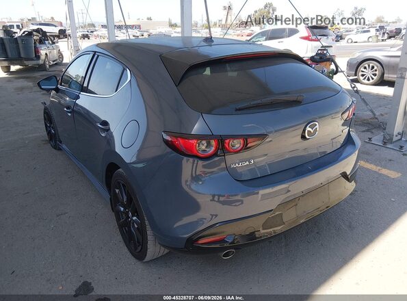 JM1BPANM7K1133096 2019 MAZDA 3 Blue Հետևի ձախ
