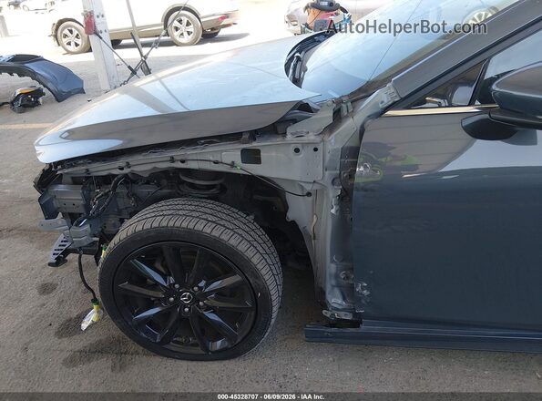 JM1BPANM7K1133096 2019 MAZDA 3 Blue Սալոնի հետևի տեսք