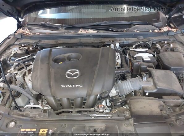 JM1BPANM7K1133857 2019 MAZDA 3 Black Вид ззаду