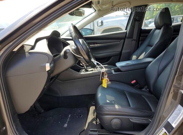 JM1BPBAM3K1120857 2019 MAZDA 3 Gray Widok wnętrza z przodu