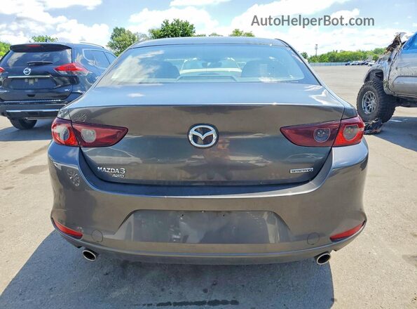 JM1BPBAM3K1120857 2019 MAZDA 3 Gray Widok z tyłu