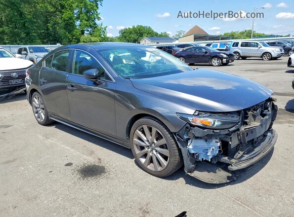 JM1BPBAM3K1120857 2019 MAZDA 3 Gray Przód prawy