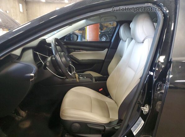JM1BPBAM4K1121337 2019 MAZDA 3 Black Front interior view