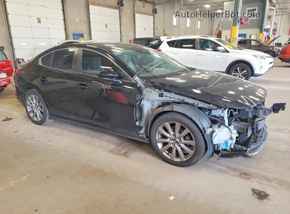 JM1BPBAM4K1121337 2019 MAZDA 3 Black Front right