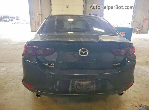 JM1BPBAM4K1121337 2019 MAZDA 3 Black Rear view