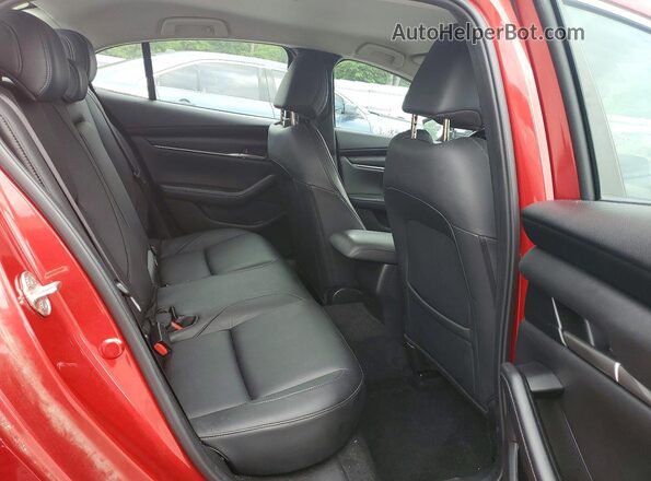 JM1BPBBL9M1341453 2021 MAZDA 3 Red უკანა სავარძლების ხედი