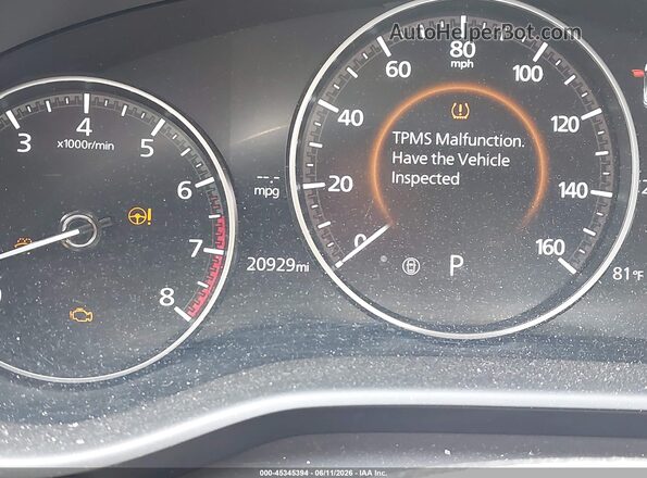 JM1BPBCL2M1336013 2021 MAZDA 3 Серый 