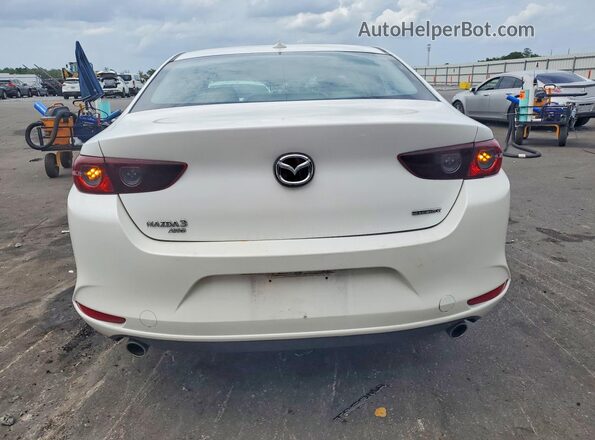 JM1BPBDM6K1114790 2019 MAZDA 3 White Вид ззаду