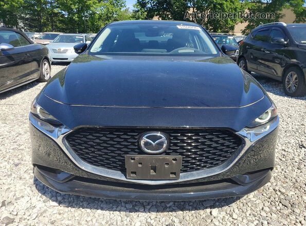 JM1BPBEM6K1132169 2019 MAZDA 3 Черный Вид спереди