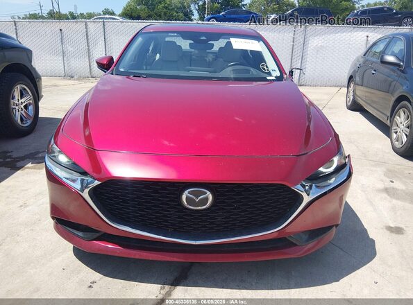 JM1BPBEM9K1117178 2019 MAZDA 3 Red Widok zestawu wskaźników