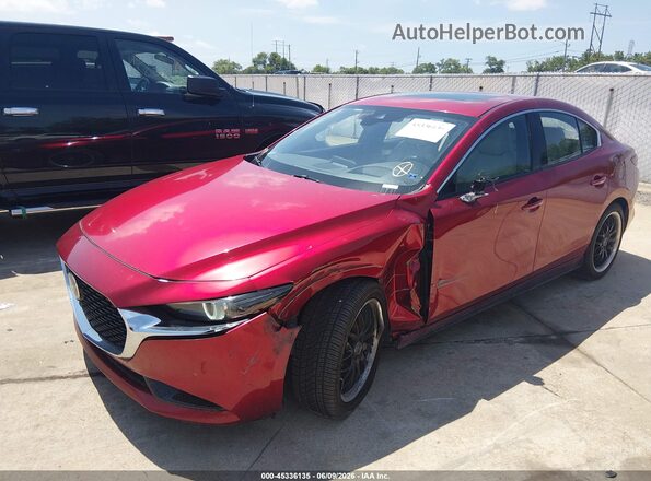 JM1BPBEM9K1117178 2019 MAZDA 3 Red Przód lewy