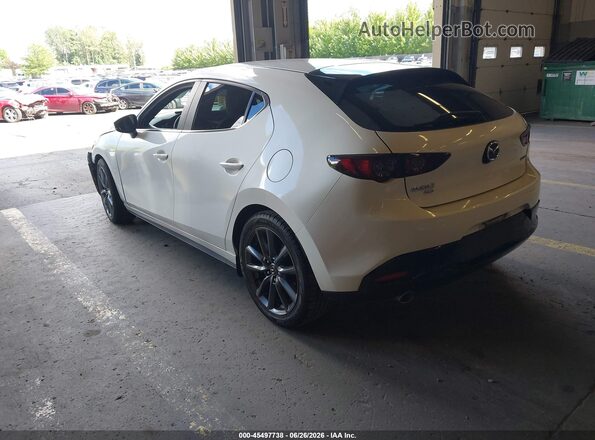 JM1BPBJM1K1129816 2019 MAZDA 3 White Tył lewy
