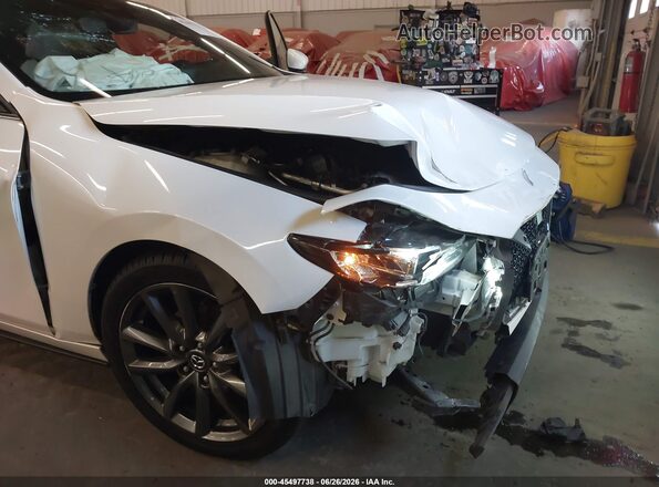 JM1BPBJM1K1129816 2019 MAZDA 3 White Widok z przodu
