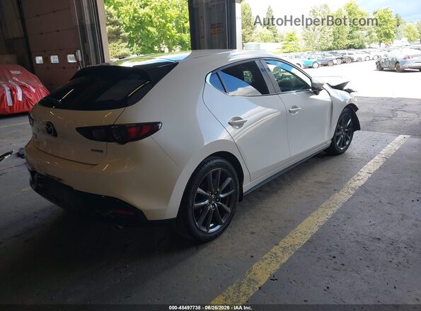 JM1BPBJM1K1129816 2019 MAZDA 3 White Tył prawy