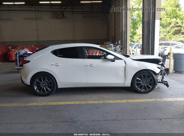 JM1BPBJM1K1129816 2019 MAZDA 3 White Widok wnętrza 360 stopni