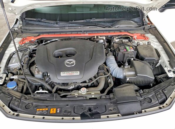 JM1BPBJY0P1620162 2023 MAZDA 3 Белый Вид задней части салона