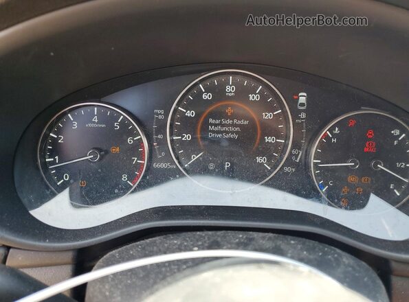 JM1BPBJY4M1335198 2021 MAZDA 3 Красный Вид щитка приборов