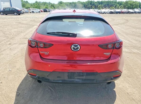 JM1BPBJY4M1335198 2021 MAZDA 3 Красный Вид сзади