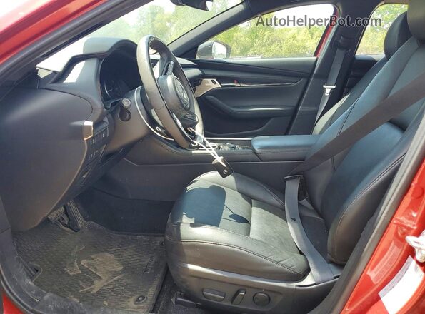 JM1BPBJY4M1335198 2021 MAZDA 3 Красный Вид салона спереди