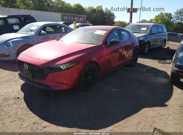 JM1BPBJY9M1312905 2021 MAZDA 3 Red Передня ліва чверть