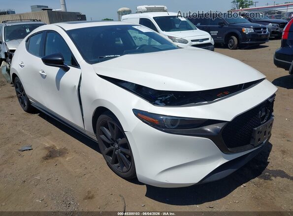 JM1BPBJY9M1327341 2021 MAZDA 3 White Вид спереду