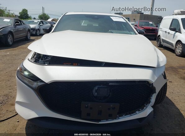 JM1BPBJY9M1327341 2021 MAZDA 3 White Вид щитка приладів