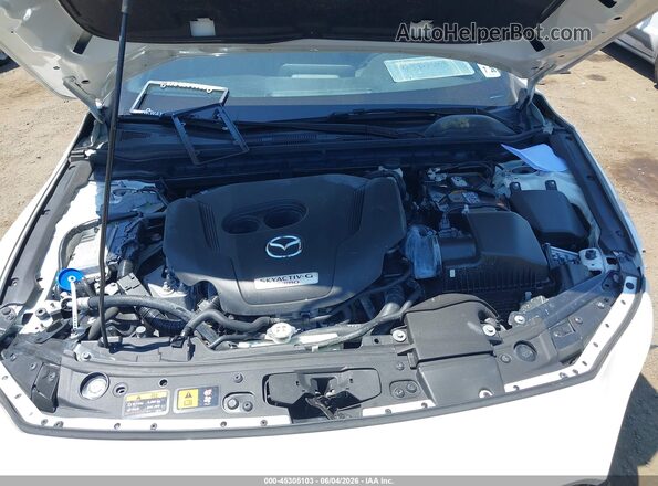 JM1BPBJY9M1327341 2021 MAZDA 3 White Вид ззаду