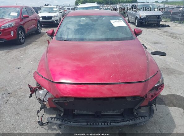 JM1BPBKL5M1338548 2021 MAZDA 3 Red Սարքավորումների վահանակի տեսք