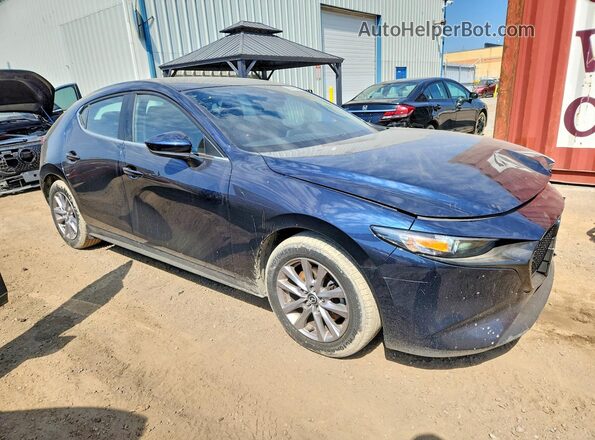 JM1BPBLL1N1513698 2022 MAZDA 3 Blue Delantero derecho