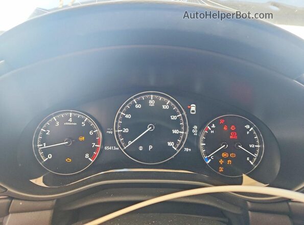 JM1BPBLL1N1517024 2022 MAZDA 3 Blue ხელსაწყოთა პანელის ხედი
