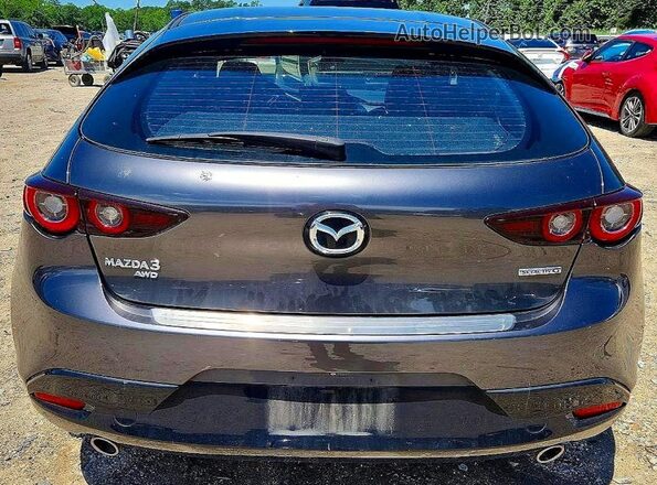 JM1BPBLL9N1514484 2022 MAZDA 3 Gray Vista trasera