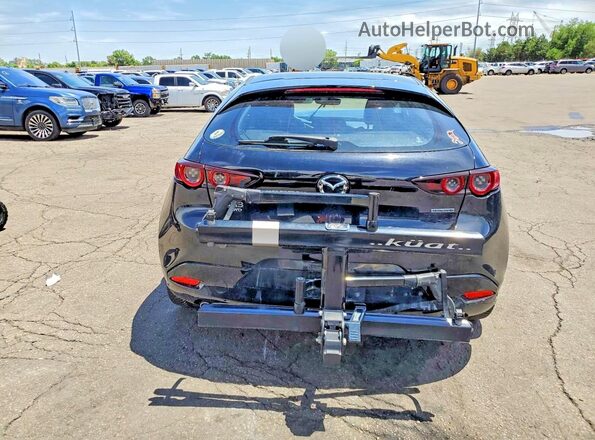 JM1BPBLM1L1159638 2020 MAZDA 3 Black Widok wnętrza z przodu