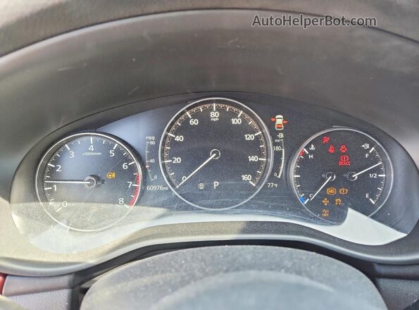 JM1BPBML6N1504008 2022 MAZDA 3 Gray Widok zestawu wskaźników