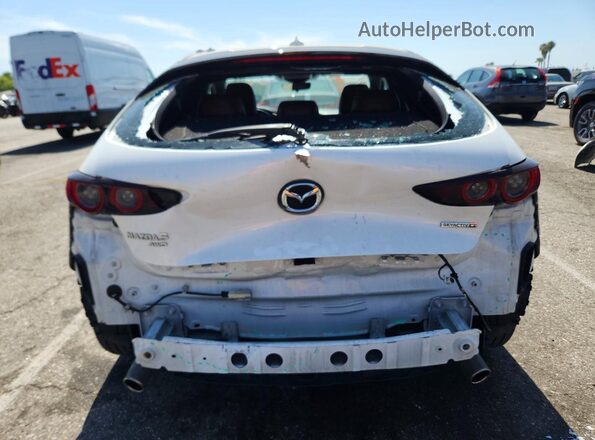 JM1BPBML8M1339626 2021 MAZDA 3 White Вид ззаду