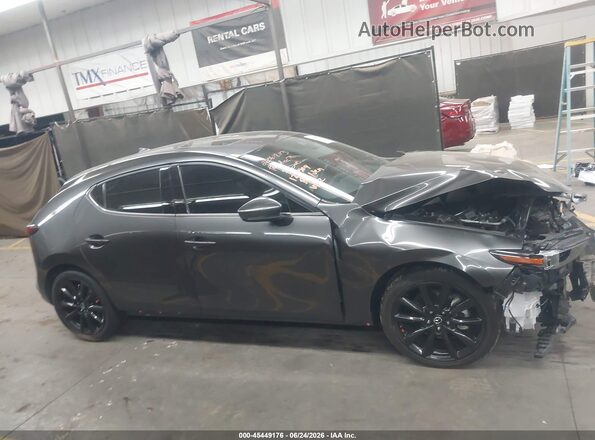 JM1BPBML9N1517335 2022 MAZDA 3 Gray Widok wnętrza z tyłu