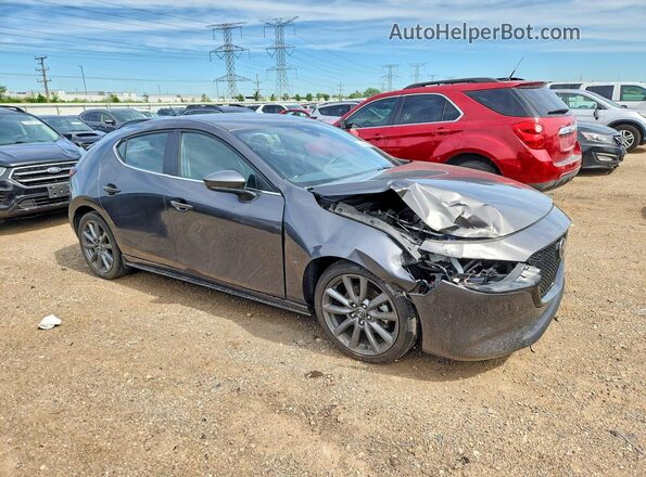 JM1BPBMM0K1143282 2019 MAZDA 3 Gray Front right