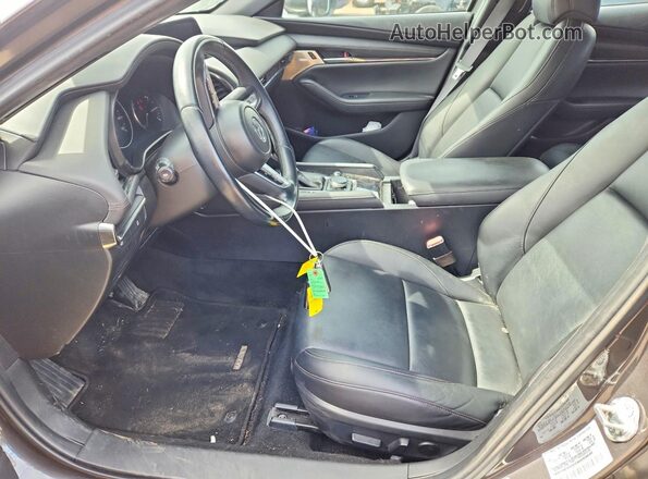JM1BPBMM0K1143282 2019 MAZDA 3 Gray Front interior view