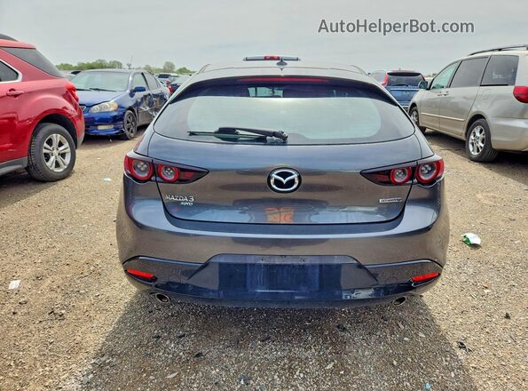 JM1BPBMM0K1143282 2019 MAZDA 3 Gray Rear view