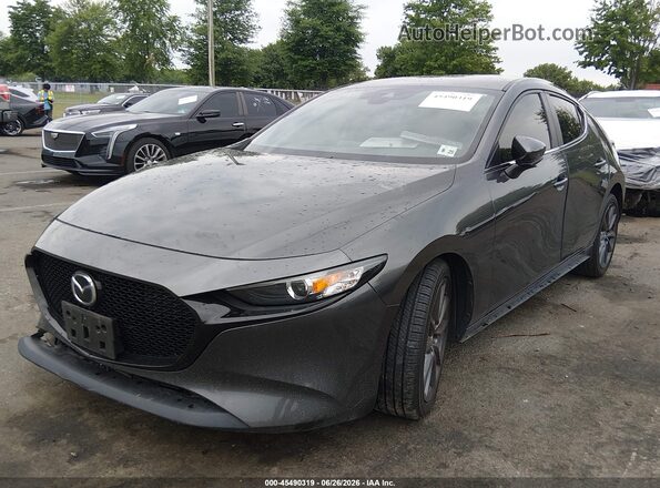 JM1BPBMM1L1162523 2020 MAZDA 3 Gray Առջևի ձախ երեք քառորդ տեսարան