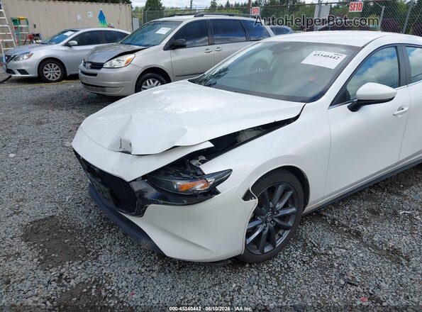 JM1BPBMM5K1124193 2019 MAZDA 3 White Вид спереду