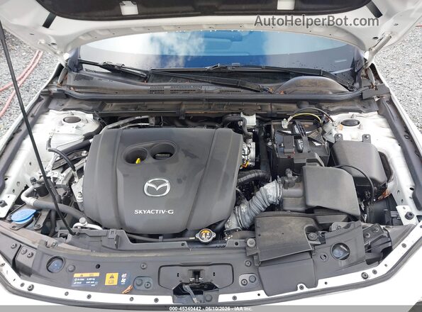 JM1BPBMM5K1124193 2019 MAZDA 3 White Вид ззаду