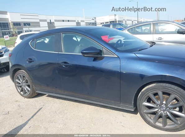 JM1BPBMM5K1136487 2019 MAZDA 3 Blue Rear interior view