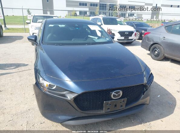 JM1BPBMM5K1136487 2019 MAZDA 3 Blue Instrument cluster view