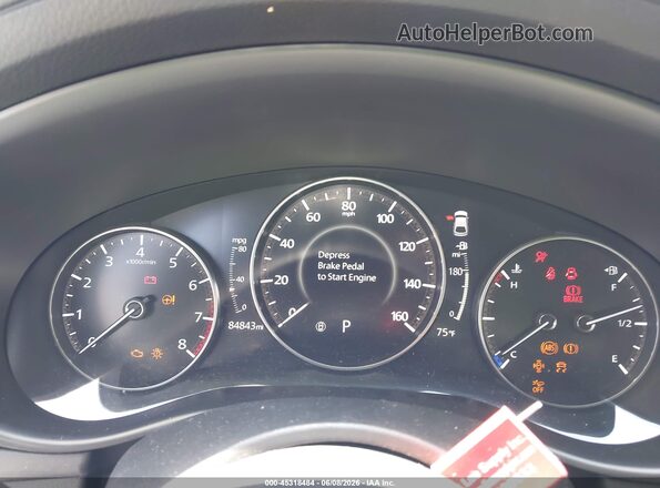 JM1BPBNM3L1166166 2020 MAZDA 3 White Vista de los asientos traseros