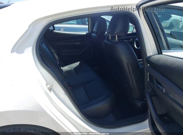 JM1BPBNM3L1166166 2020 MAZDA 3 White Vista de la etiqueta del VIN