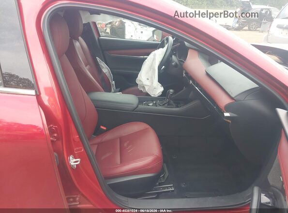 JM1BPBNM8K1143836 2019 MAZDA 3 Red Widok wnętrza z przodu