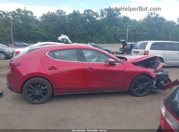 JM1BPBNM8K1143836 2019 MAZDA 3 Red Widok wnętrza z tyłu