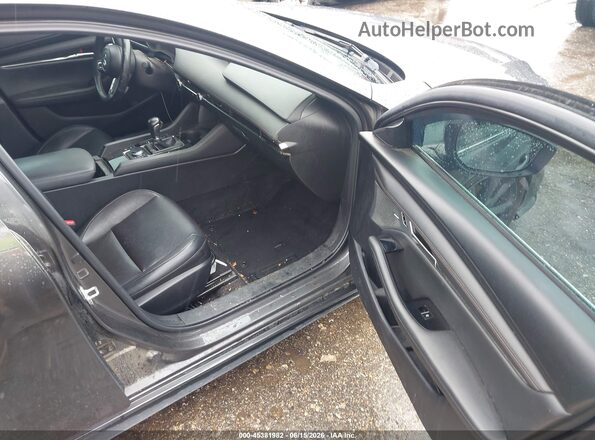 JM1BPBNY4M1400352 2021 MAZDA 3 Gray Вид салону спереду