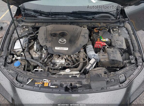 JM1BPBNY4M1400352 2021 MAZDA 3 Gray Вид ззаду